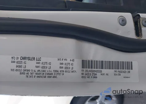 2009 Dodge Charger Se from USA, damaged, VIN 2B3LA43D09H635326